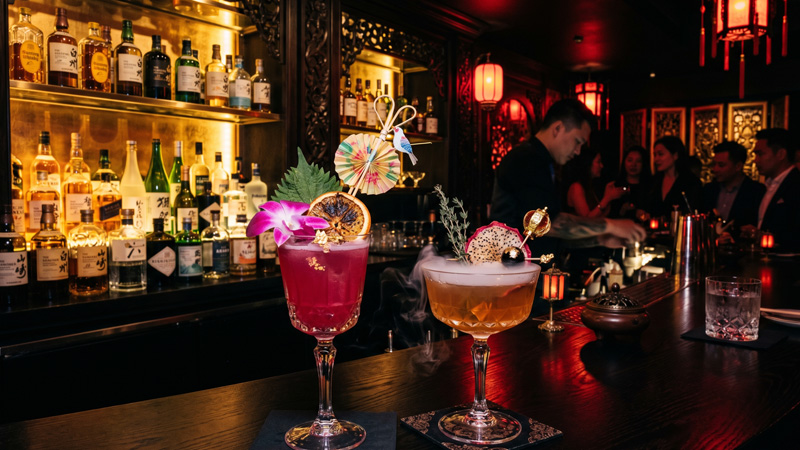 Asian Night at 7Dragon Bar & Lounge Dubai — 25% off after first bottle every Wednesday
