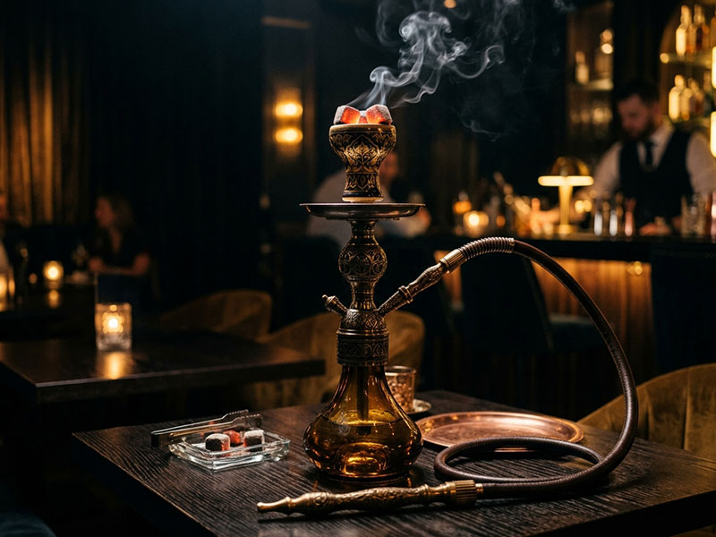 Premium shisha at 7Dragon Bar & Lounge Dubai